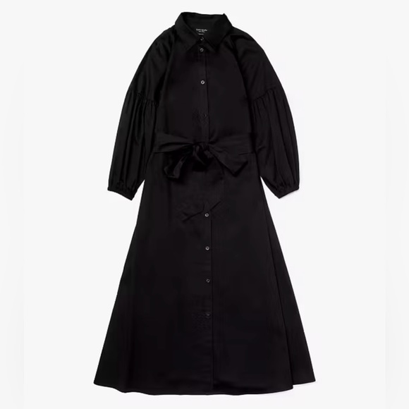 Kate Spade Poplin Midi Dress - Picture 4 of 4